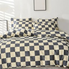 Lief Home Çift Kişilik Nevresim Takımı | 4 Yastık Kılıfı | Lastikli Çarşaflı | 200X220CM