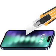Sefa Ticaret Labs iPhone 15 Plus ile Uyumlu 5d Matte Mat Ekran Koruyucu