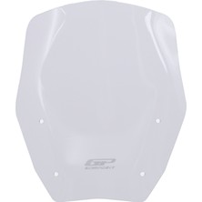 Universal GP Kompozit BMW R 1300 GS 2024-2026 Uyumlu Ön Cam Şeffaf - 38 cm