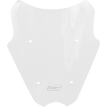 Universal GP Kompozit Yamaha NMAX 125 / 155 2025-2026 Uyumlu Kısa Ön Cam Şeffaf - 40 cm