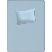Lief Home %100 Pamuklu Bebek Aparalı Çarşaf 115X150 + Bebek Yastık Kılıfı 35X45