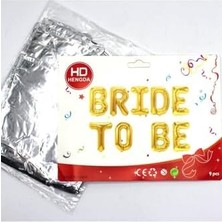 Sefa Ticaret Bidoluhobi Folyo Balon Bride To Be Gümüş Renk Çok Renkli