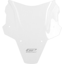 Universal GP Kompozit Honda CB750 Hornet 2025-2026 Uyumlu Kısa Ön Cam Şeffaf - 35 cm