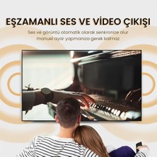 Sefa Ticaret 4K 60Hz 18GBPS Hdr Arc Hdcp HDMI 2.0 Kablo 3 Metre