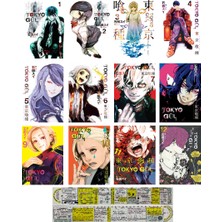 Gerekli Şeyler Yayıncılık Tokyo Gul 1-2-3-4-5-6-7-8-9-10-11-12. Ciltler Manga Seti + Özel Cetvel