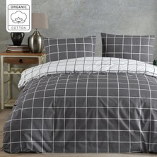 Lief Home %100 Pamuklu Çift Kişilik Nevresim Takımı 200X220 | 4 Yastık Kılıflı | Lastikli Çarşaflı 160X200+30