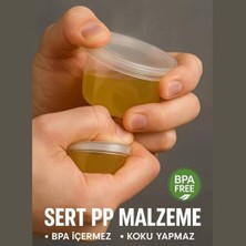 Sefa Ticaret Jouis Saklama Kabı Sos 50 Adet 120 ml – 4 Oz Kemik Suyu, Ilik Suyu, Anne Sütü, Sos ve Püre Dondurucu Uyumlu Buzluk Kabı, Sızdırmaz Kapaklı (Bpa Içermez - Kaliteli)