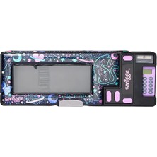 Smiggle Wild Side Cat Hesap Makineli Poput Otomatik Kalem Kutusu