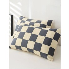 Lief Home Ranforce Kumaşından Gizli Fermuarlı Yastık Kılıfı 50X70 ( 2 Adet )