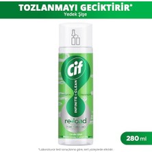 Sefa Ticaret Infinite Clean Doğal Probiyotikli Yedek Şişe Tüm Yüzeyler Için Misket Limonu & Limon Otu 280 ml