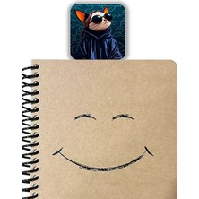 Elopya Havalı Kedi Kitap Ayracı