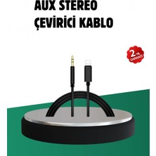 Marsilyan Iphone Uyumlu Lightning 3.5mm Aux Adaptör Kablo Stereo Ses Aktarım