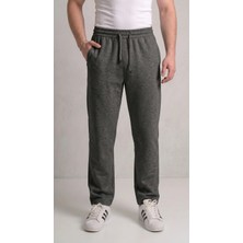 BETES Erkek Füme Pike Kumaş Bol Kesim Baggy Cepli Bağcıklı Pantolon