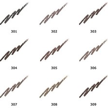 Sefa Ticaret Eyebrow Pencil No: 304 Charcoal - Şekillendirici Fırçalı Kaş Kalemi
