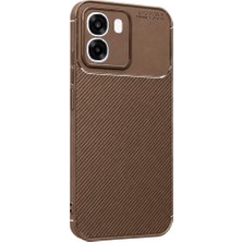 MobaxAksesuar Oppo A6T 5g Kılıf Karbon Silikon Case