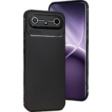 MobaxAksesuar Tecno Spark Slim 5g Kılıf Karbon Silikon Case