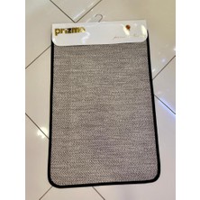 Sisal Antrasit 2'li Banyo Paspası 60X100 + 50X60CM