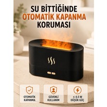 Beruflic Alev Efektli Ultrasonik Aroma Difüzörü 180 ml LED Işıklı Hava Nemlendirici