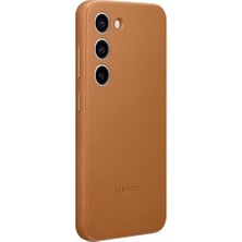 Sefa Ticaret Galaxy S23 Plus Deri Kılıf - Kahverengi