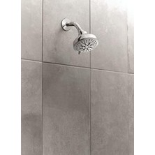 Sefa Ticaret Moen 200W0 Hydro Energetix Sekiz Fonksiyonlu 12,7 cm Çap Sprey Başlığı Standart, Krom