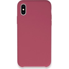Magicool Iphone Xs Max Kılıf Lansman Legant Silikon - Fuşya