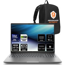 Hp Zbook x G2I Intel Core Ultra 9 386H Rtx Pro 2000 8gb Gddr7 48GB Ram 256GB SSD 16" Wuxga (1920 x 1200) Freedos DN6B3EAP331 Mobil Iş Istasyonu + Per4 Çanta