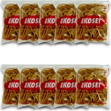 Ekoset Geniş Kalın Kauçuk Paket Ambalaj Kasa Lastiği 100 x 5 mm 1000'LI