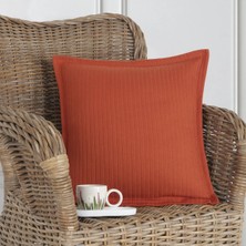 Lief Home Örgü Desenli Pike Yastık Kılıfı | 45X45 ( 1 Adet )
