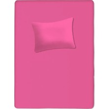 Lief Home %100 Pamuklu Bebek Aparalı Çarşaf 115X150 + Bebek Yastık Kılıfı 35X45