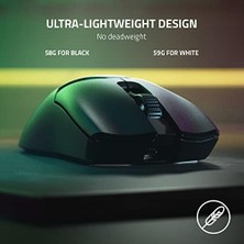 Sefa Ticaret Razer Viper V2 Pro - 58 G Ultra Hafif Kablosuz Esports Oyun Faresi (30K Dpı Optik Sensör, Hyperspeed Kablosuz Teknoloji, Gen-3 Optik Fare Anahtarları, 5 Dpı Seçenekleri) Siyah