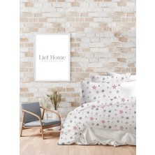 Lief Home Flanel ( Pazen ) Kumaşından Çift Kişilik Nevresim Seti | %100 Pamuk/cotton