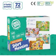 Sefa Ticaret Circle Toys 4 Mevsim Puzzle