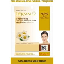 Sefa Ticaret Dermal Canlandırıcı, Nemlendirici, Pürüzsüzleştirici Papatya Özlü Kollajen Maske 23 gr