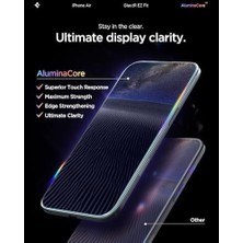 Sefa Ticaret Air ile Uyumlu Cam Ekran Koruyucu Aluminacore™ Iyonlaştırılmış Güçlendirilmiş Cam Teknolojisi Kolay Kurulum Glas.tr Ez Fit Slim Hd (2 Adet) - AGL09861