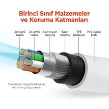 Sefa Ticaret Micro USB Şarj ve Senkronizasyon Kablosu, Beyaz