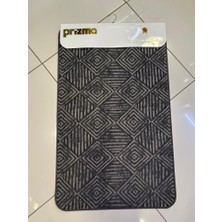 Jakar Antrasit Desenli 2'li Banyo Paspası 60X100 + 50X60CM