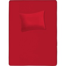 Lief Home %100 Pamuklu Bebek Aparalı Çarşaf 115X150 + Bebek Yastık Kılıfı 35X45