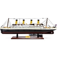 Magicool Özel Tasarım Ahşap Işıklı Titanik Gemi ALK4615