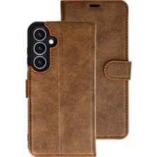 MobaxAksesuar Samsung Galaxy A27 5g Kılıf Deri Deluxe Cüzdanlı Kapaklı Case
