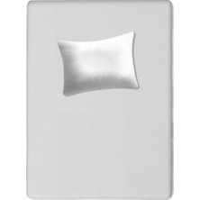 Lief Home %100 Pamuklu Bebek Aparalı Çarşaf 115X150 + Bebek Yastık Kılıfı 35X45