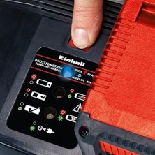 Sefa Ticaret Orijinal Einhell Şarj Cihazı Power X-R 8A Power X-Change (Li-Ion, Tüm Pxc Aküler Için Uygun, Daha Hızlı Şarj Için Boost Modu, 7 Aşamalı LED Durum Göstergesi) - 4512155