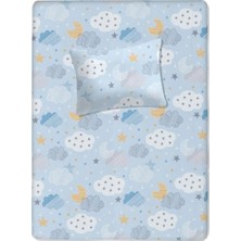 Lief Home %100 Pamuklu Bebek Lastikli Çarşaf 60X120+20 | Bebek Yastık Kılıfı 35X45