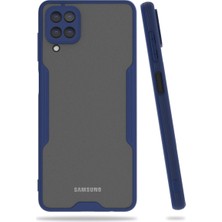 Magicool Samsung Galaxy A22 Kılıf Platin Silikon - Lacivert