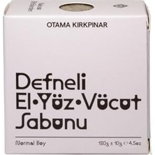 Sefa Ticaret Otama Kırkpınar Doğal Defneli El Yüz Vücut Sabunu 130 gr