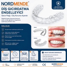 Magicool Diş Gıcırdatma Engelleyici Gece Plağı | Termoplastik Diş Koruma Aparatı | Şeffaf Gece Koruyucu | Tek Beden Uyumlu