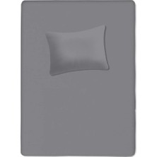 Lief Home %100 Pamuklu Bebek Aparalı Çarşaf 115X150 + Bebek Yastık Kılıfı 35X45