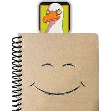 Elopya Sinirli Martı Kitap Ayracı