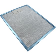 YFS Termikel Ile Uyumlu En 26 cm Boy 32 cm - Arka Tırnak 12,5 cm Aspiratör Davlumbaz Metal Yağ Filtresi