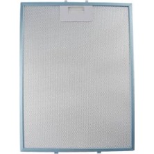 YFS Teka Ile Uyumlu En 28,2 cm Boy 37,2 cm - Arka Tırnak 9,5 cm Aspiratör Davlumbaz Metal Yağ Filtresi