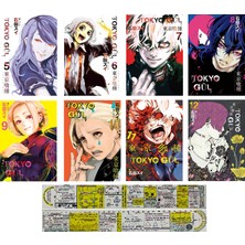 Gerekli Şeyler Yayıncılık Tokyo Gul 5-6-7-8-9-10-11-12. Ciltler Manga Seti + Özel Cetvel